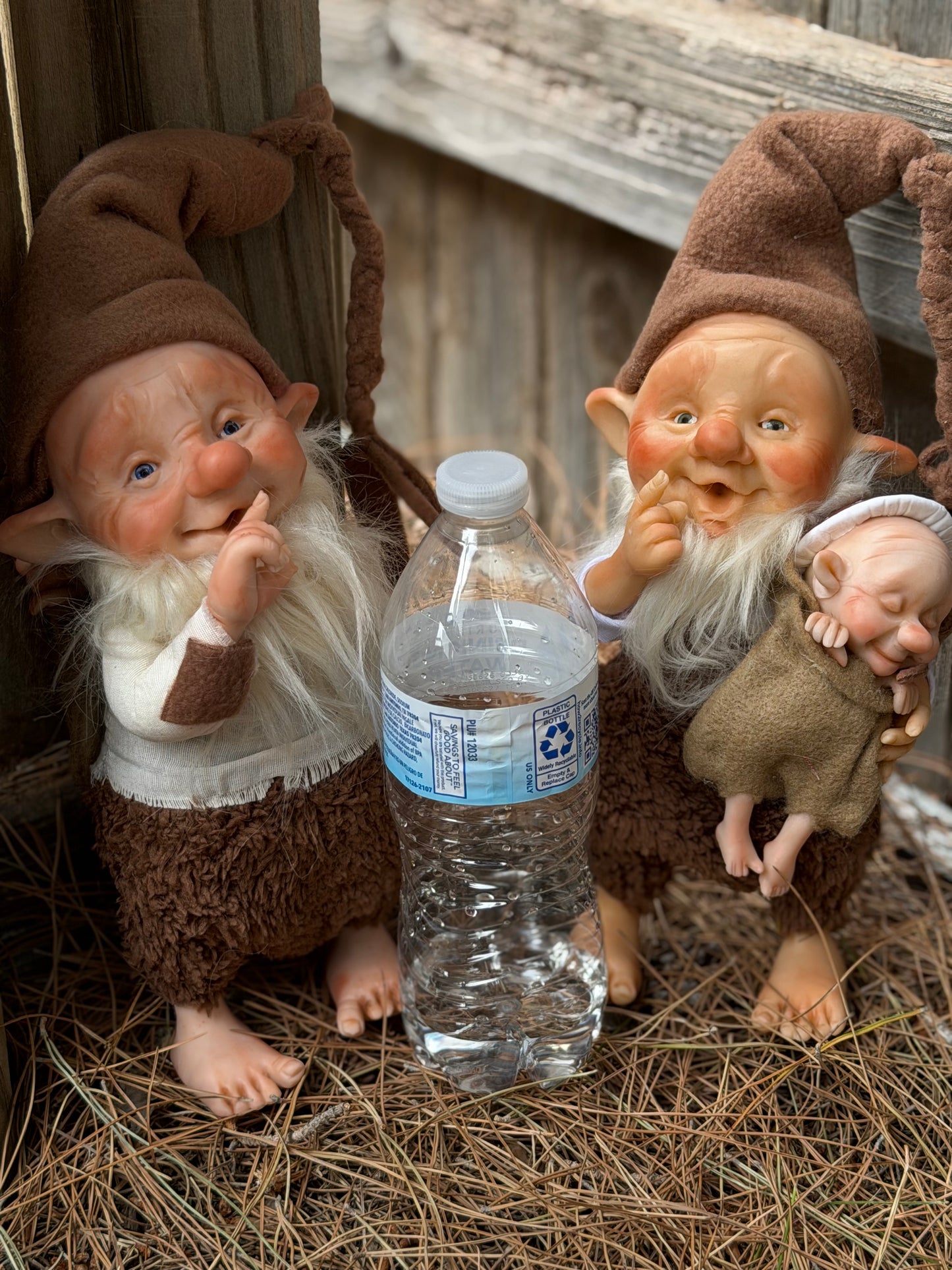 Duende artesanla con bebé