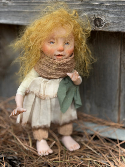 The Twin Forest Keepers, OOAK Handmade Elf Pair | One-of-a-Kind Forest Guardians