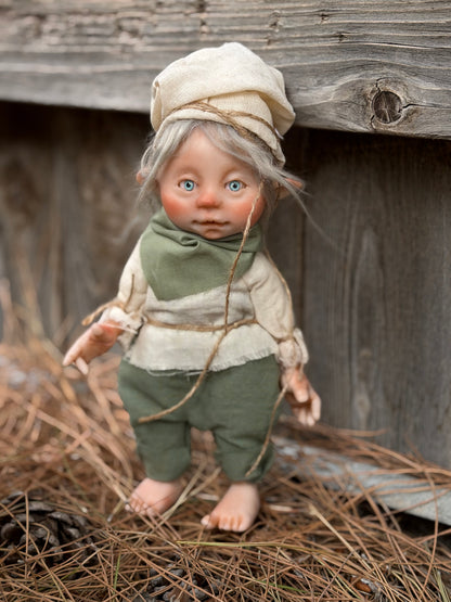 The Twin Forest Keepers, OOAK Handmade Elf Pair | One-of-a-Kind Forest Guardians