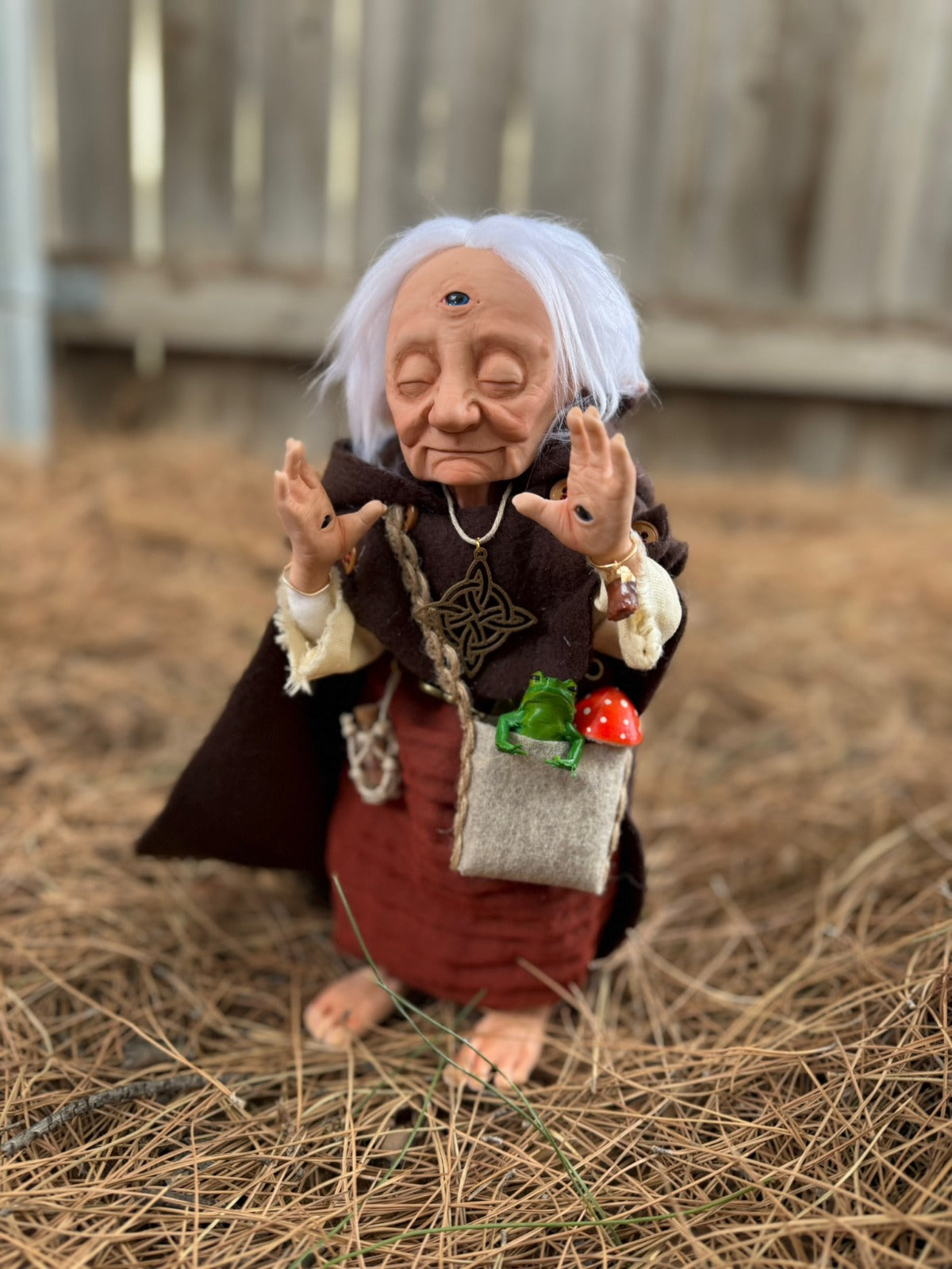 Duende anciana sanadora