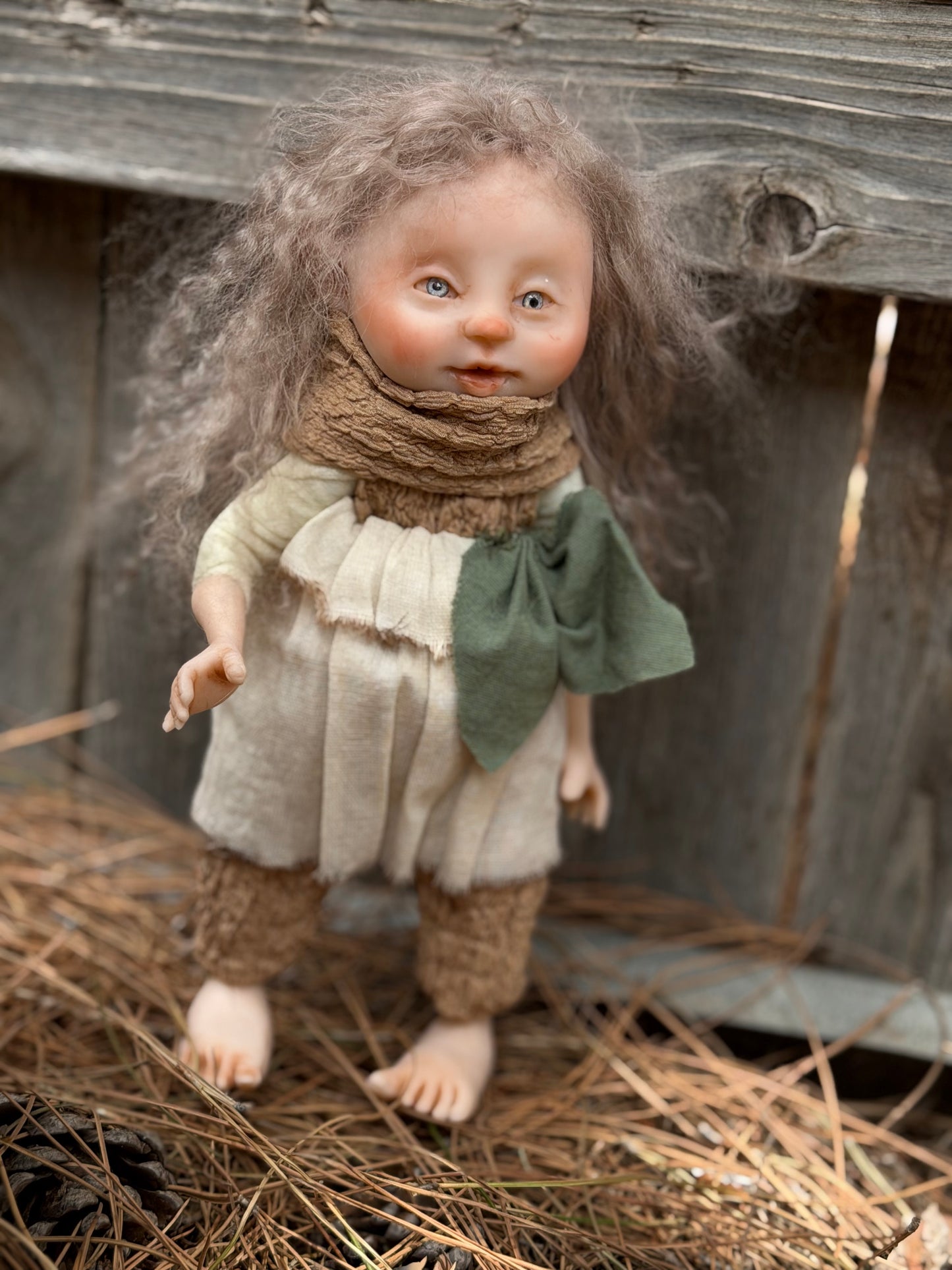 The Twin Forest Keepers, OOAK Handmade Elf Pair | One-of-a-Kind Forest Guardians
