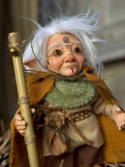 Obin duende artesanal de energía espiral