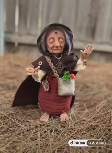 Duende anciana sanadora