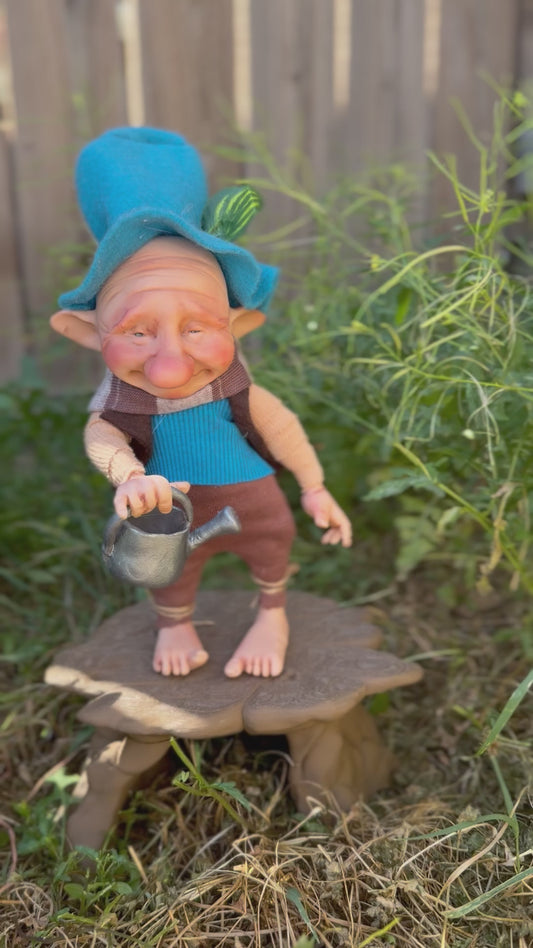 🌿 Duende Jardinero – Guardián del Jardín Encantado (Oferta Especial) 🌿